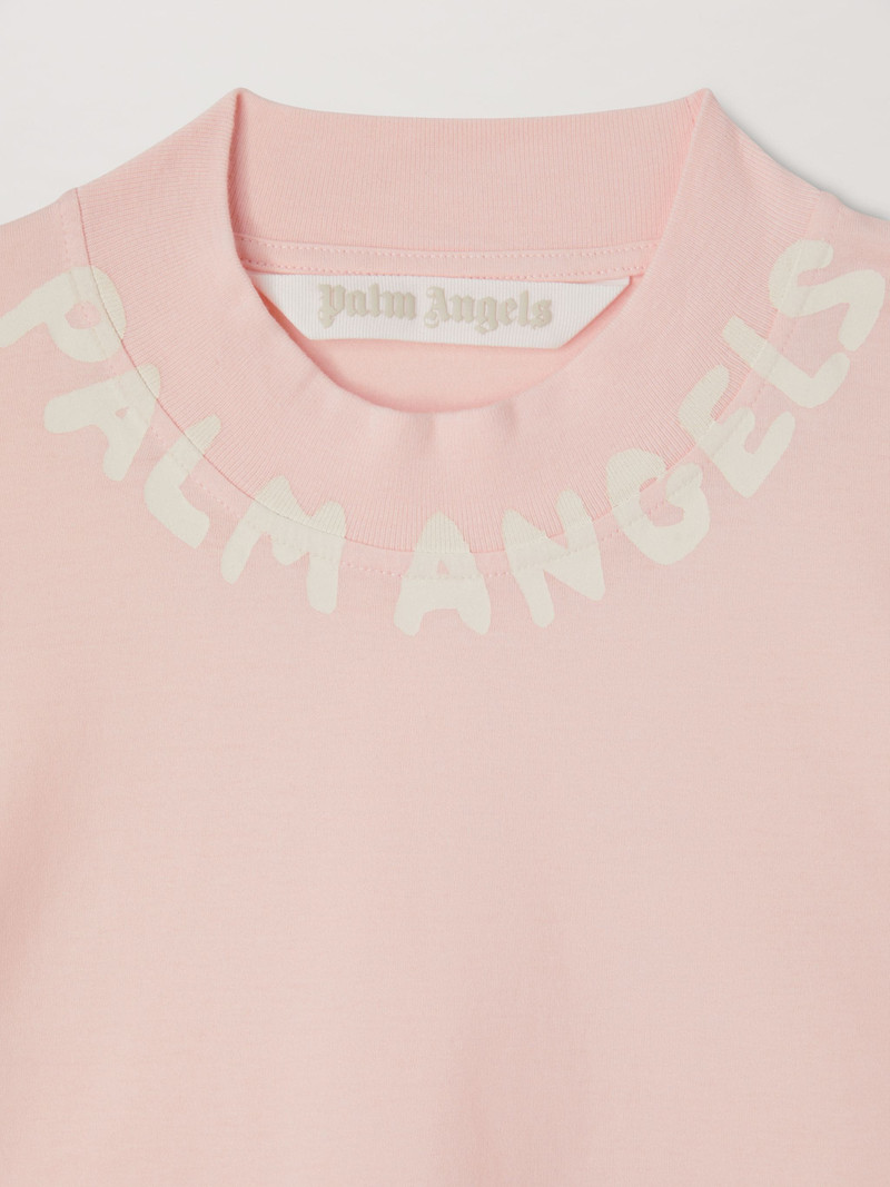 Logo Cropped T-Shirt Pink 3