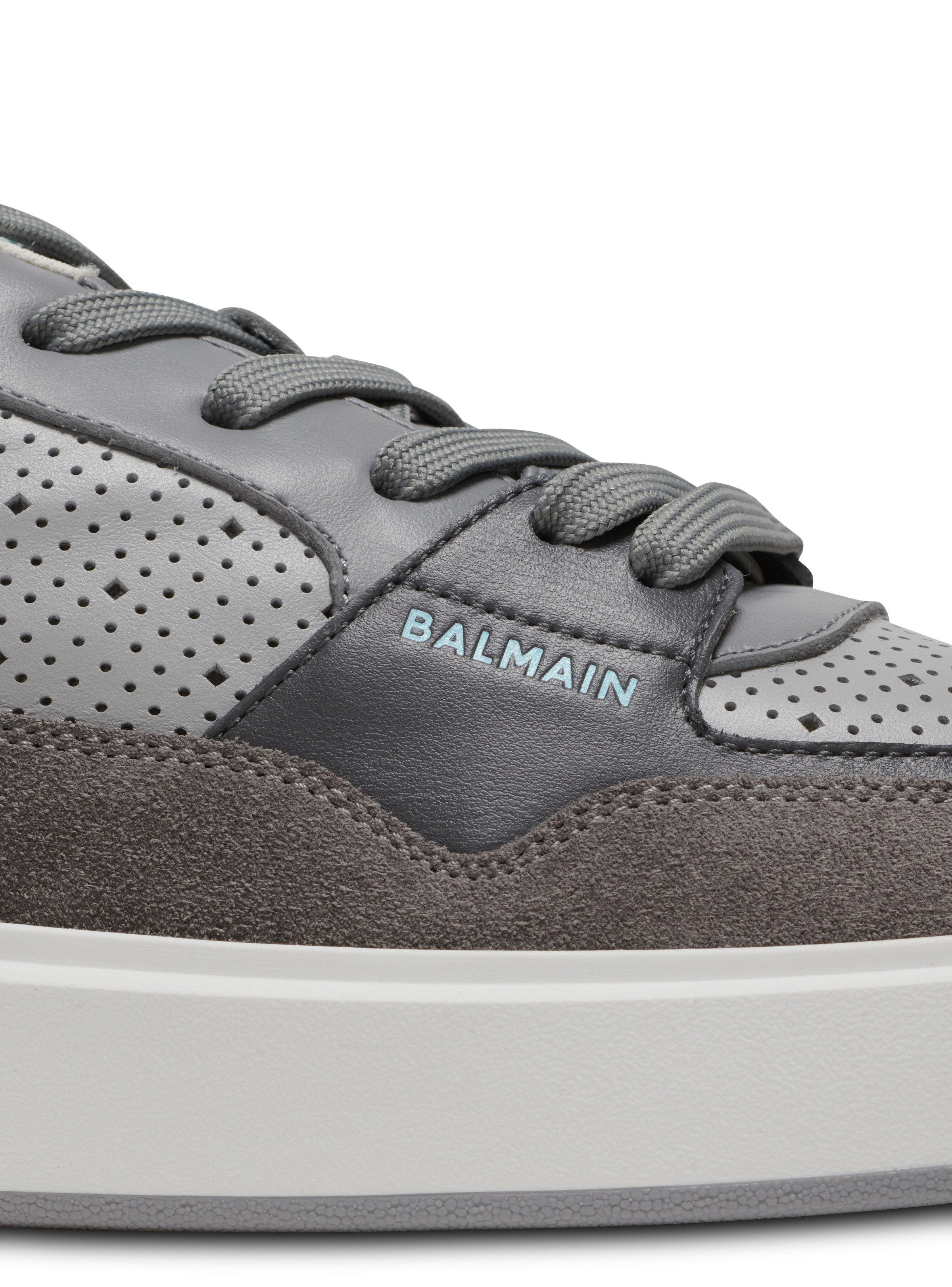 B-Court Flip perforated leather sneakers - 8