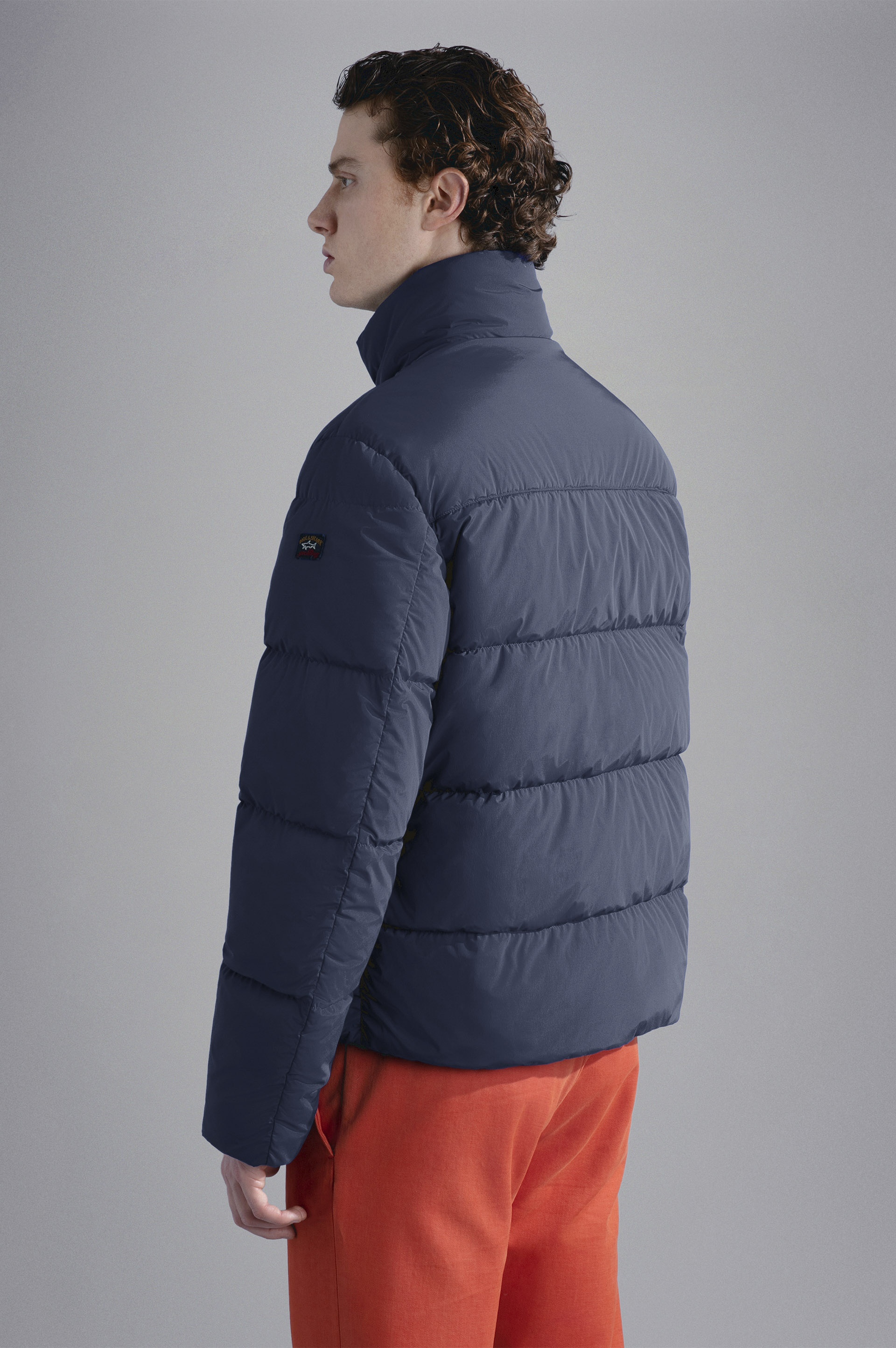 GARMENT DYED ECONYL® NYLON DOWN JACKET - 3