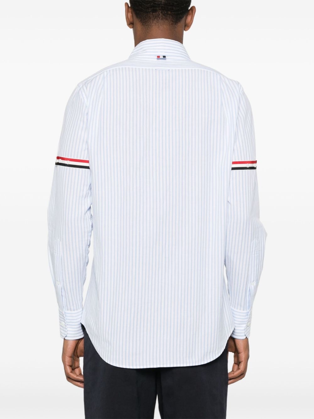 stripped cotton shirt - 4