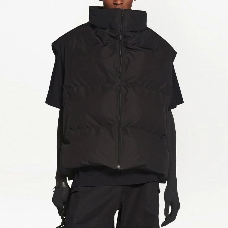 Balenciaga Swing Puffer Gilet 'Black' 720167TNO321000 - 6