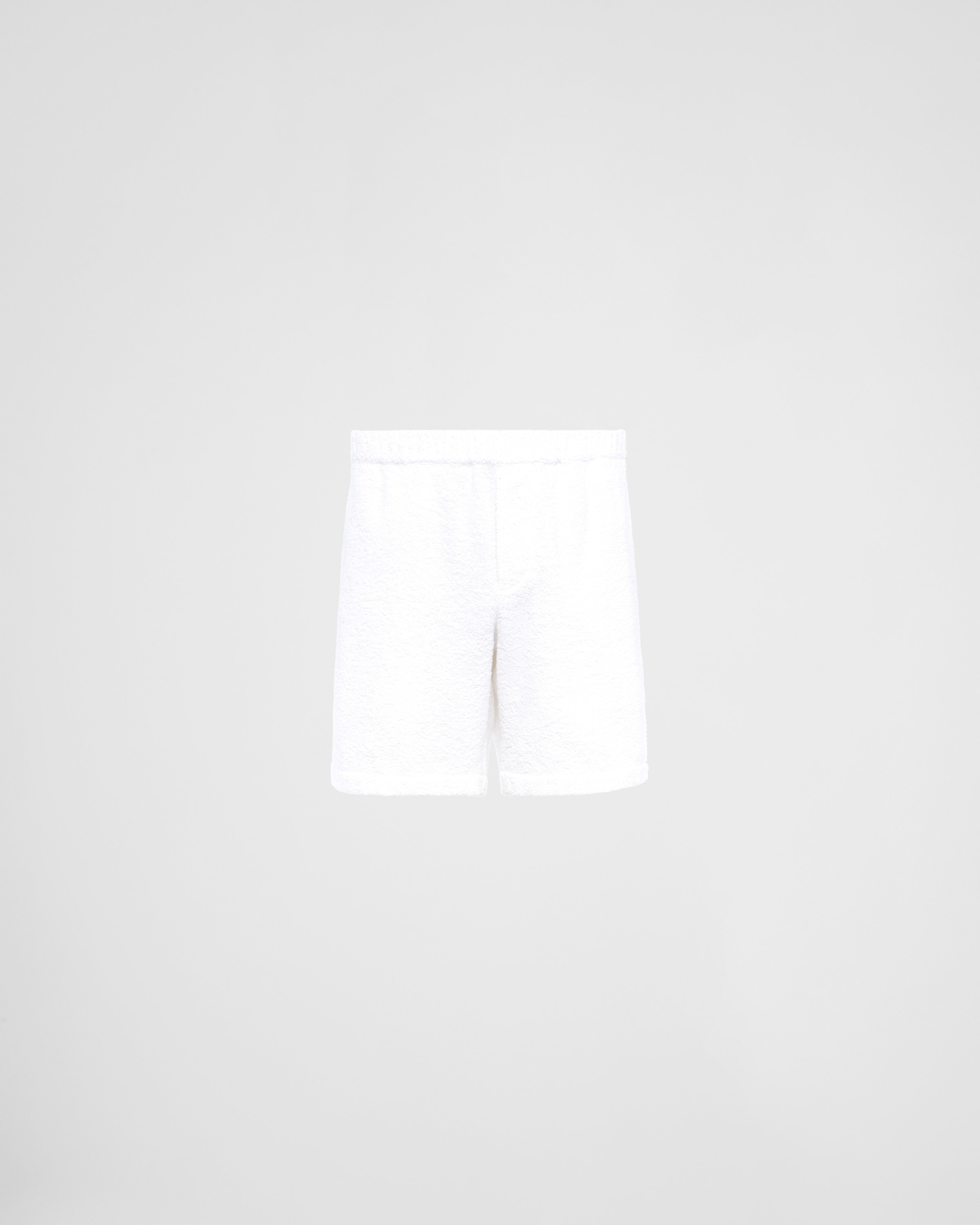 Cotton terry shorts - 1