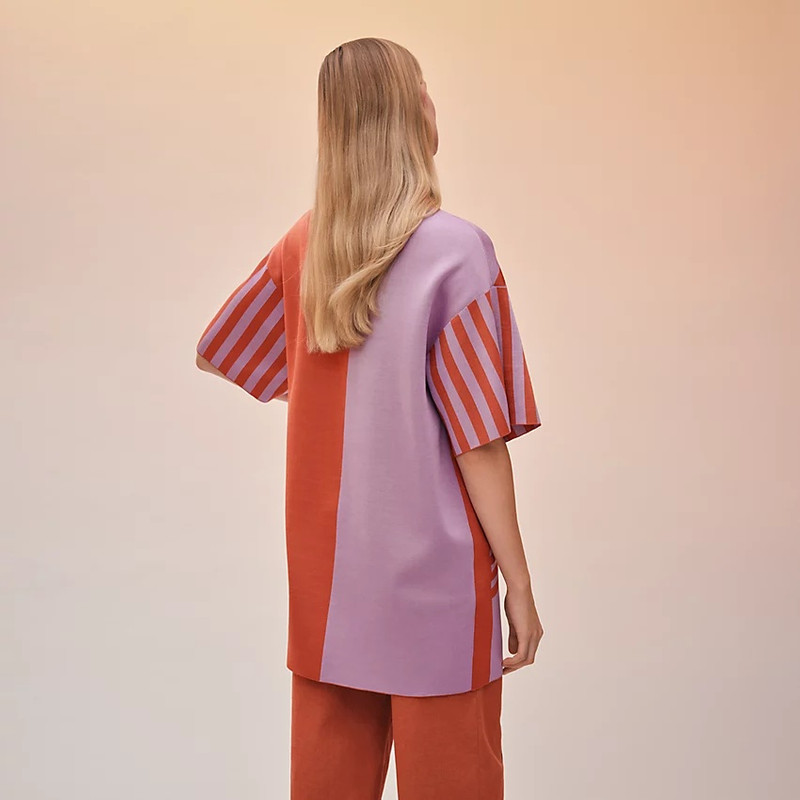 Hermès Tunique "Grand Tralala" short-sleeve sweater outlook