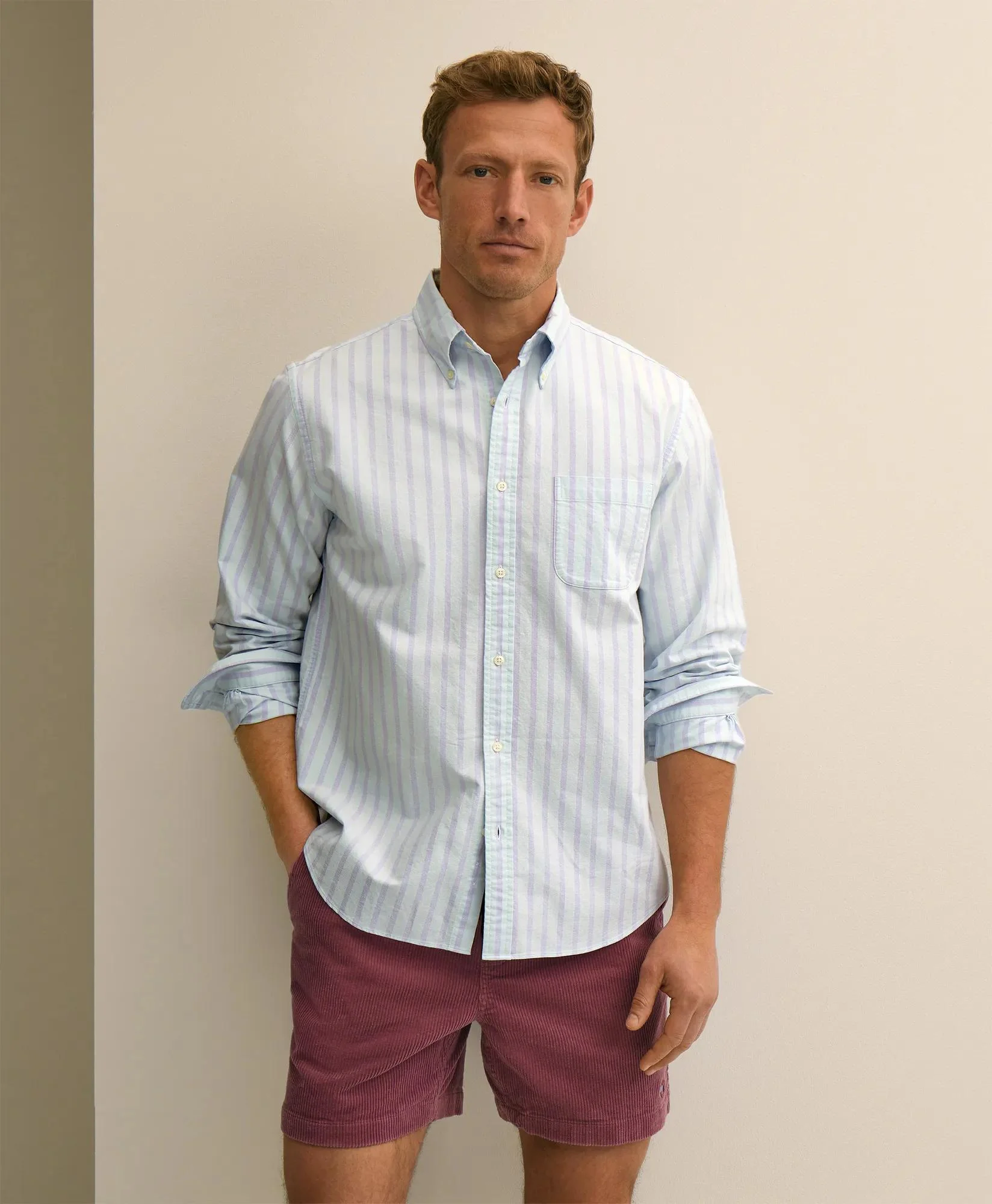 Friday Shirt, Oxford Stripe - 1