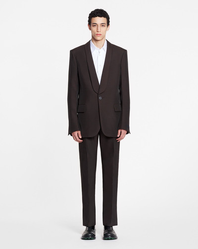 Lanvin SINGLE-BREASTED SHAWL-COLLAR JACKET outlook