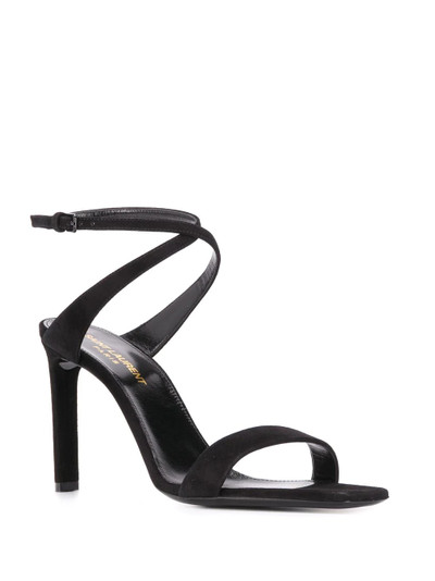 SAINT LAURENT 100 stiletto sandals outlook