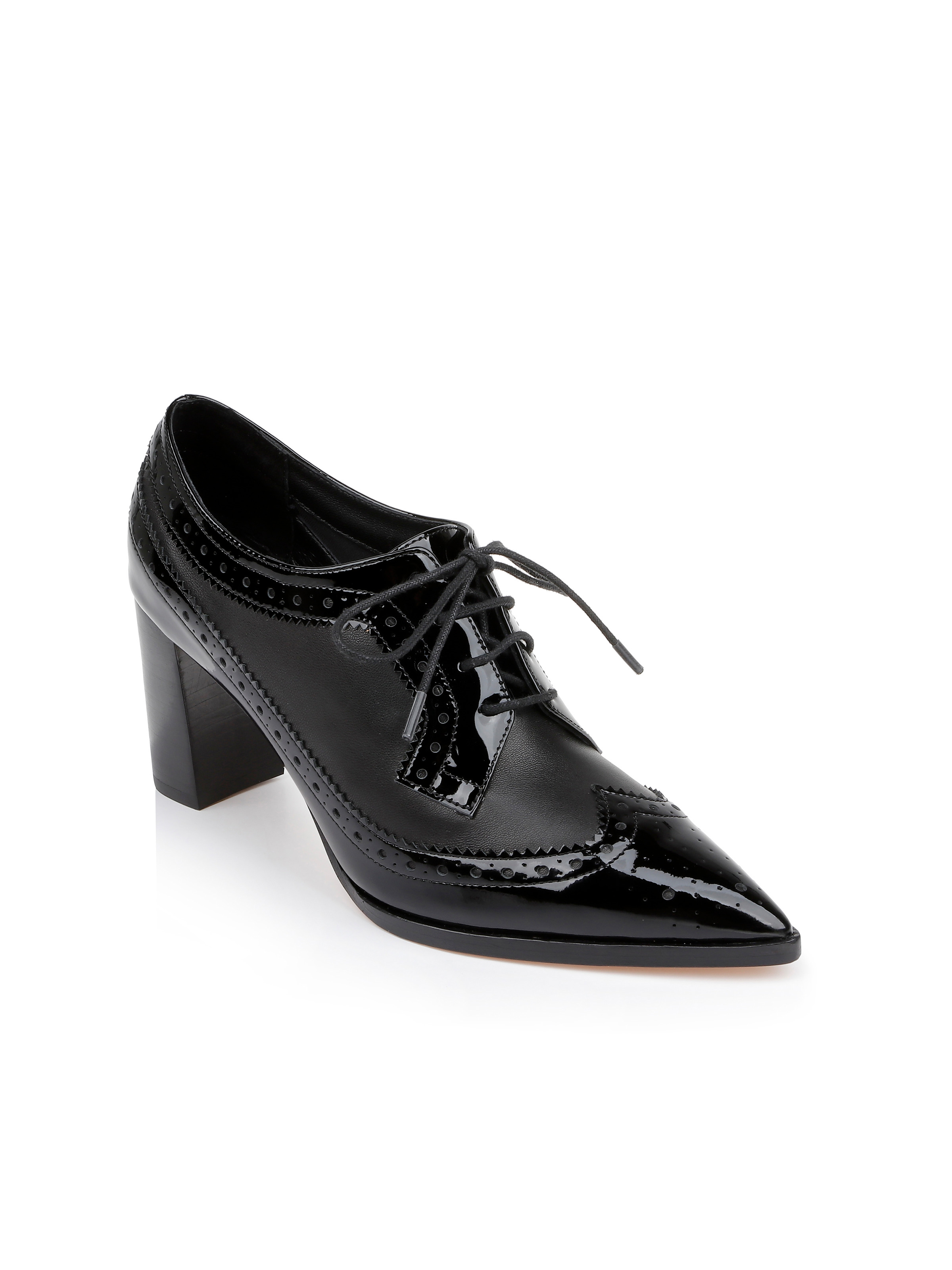 Elodie Leather Oxford Pump - 2
