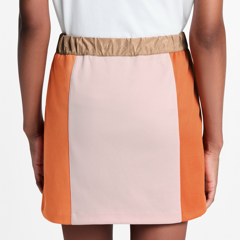 Color-Blocked Mini Skirt 5