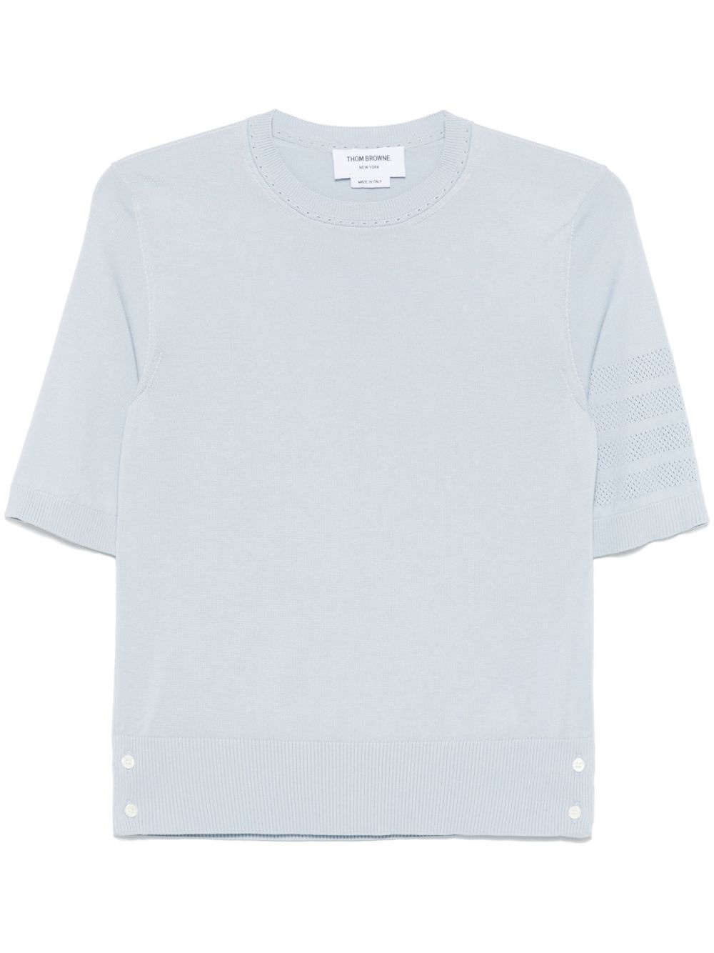 THOM BROWNE - Women Jersey Stitch SS Tee - 5