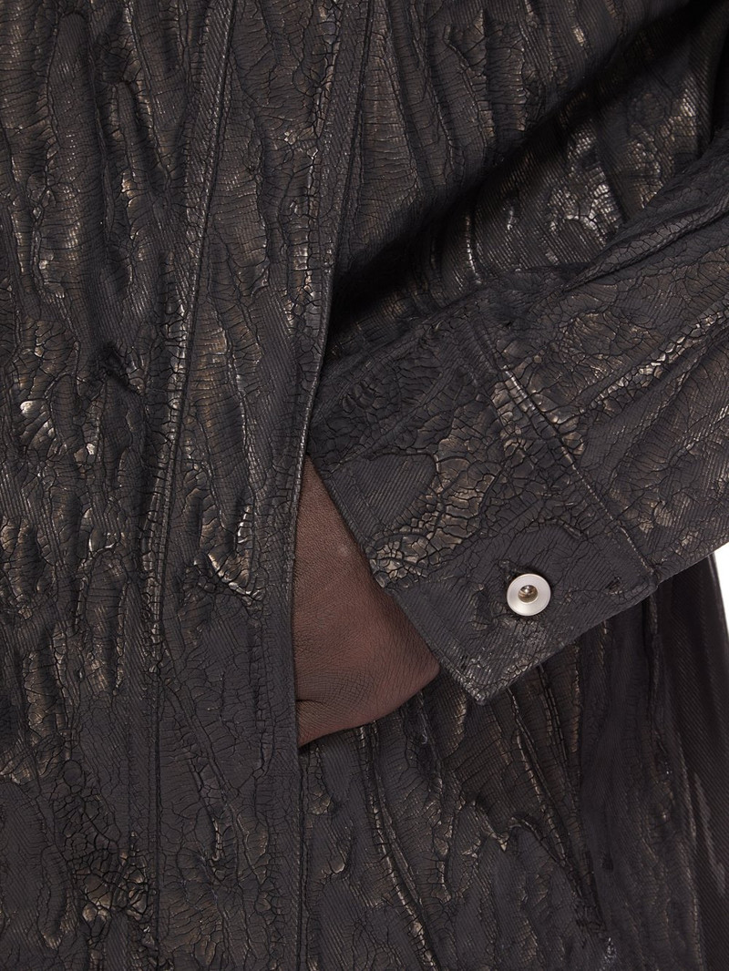 Black Hollywood Jumbo Worker Denim Jacket 6