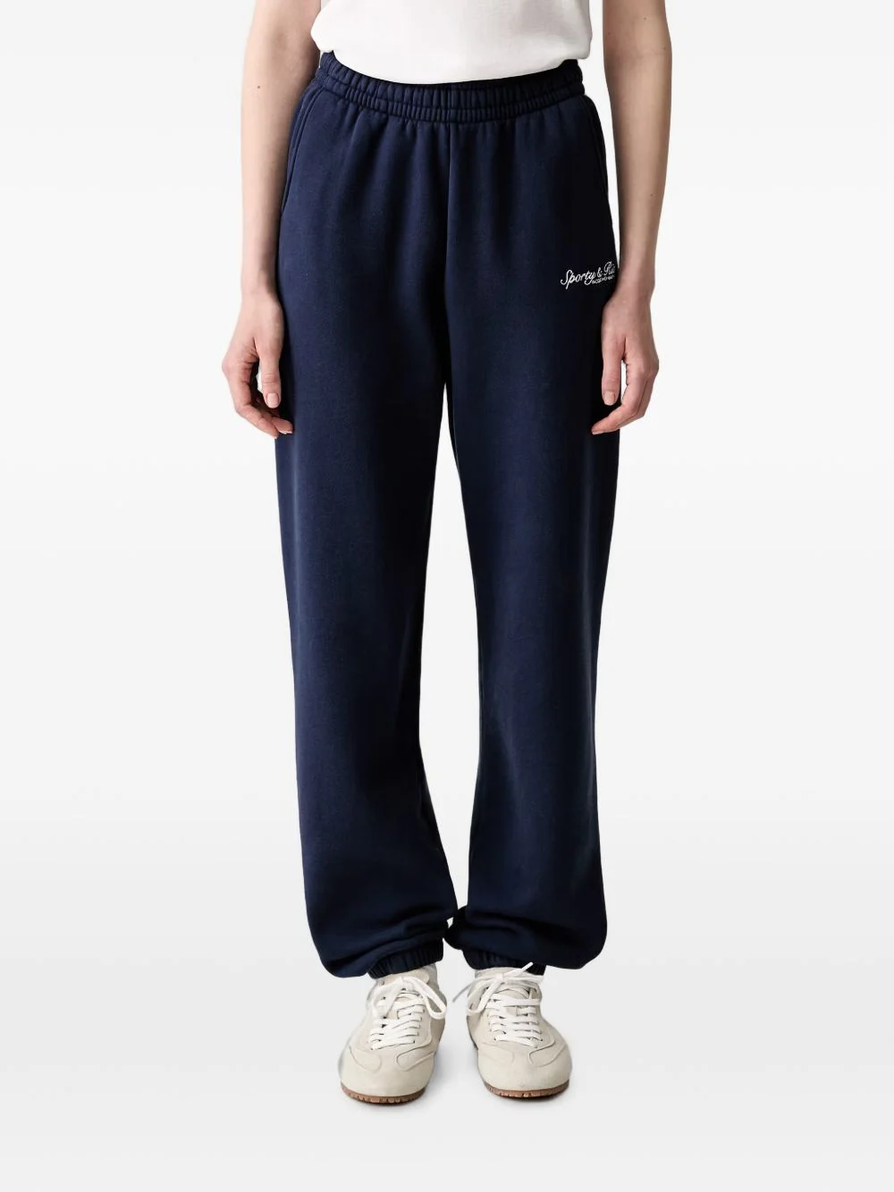 Syracuse embroidered track pants - 1
