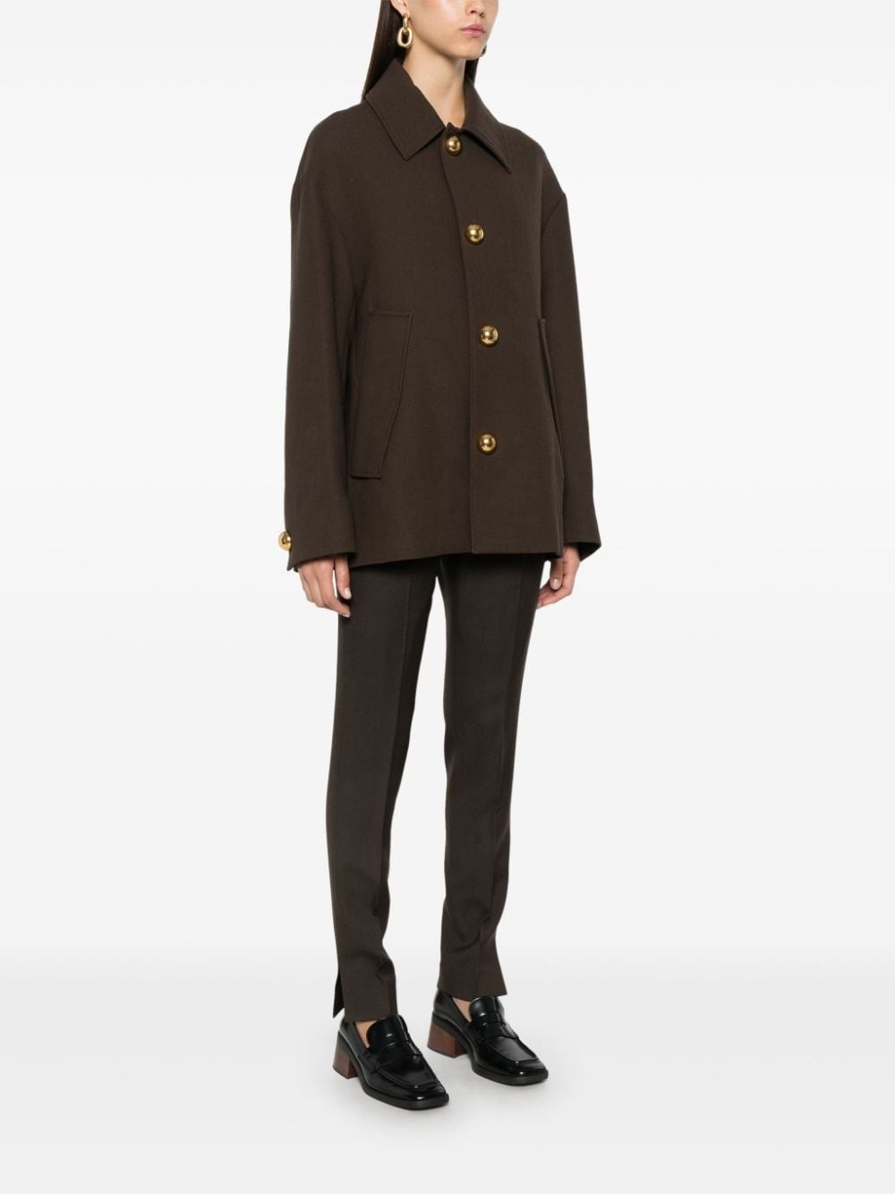 AMI Paris virgin-wool jacket | REVERSIBLE