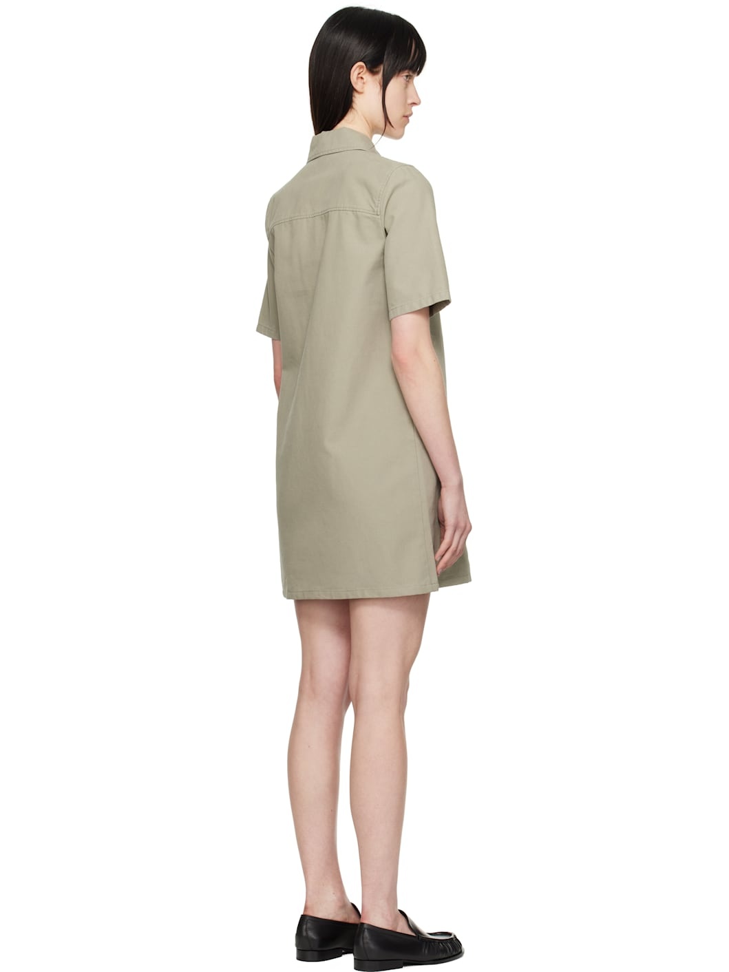 A. P.C. Taupe Selia Minidress - 3