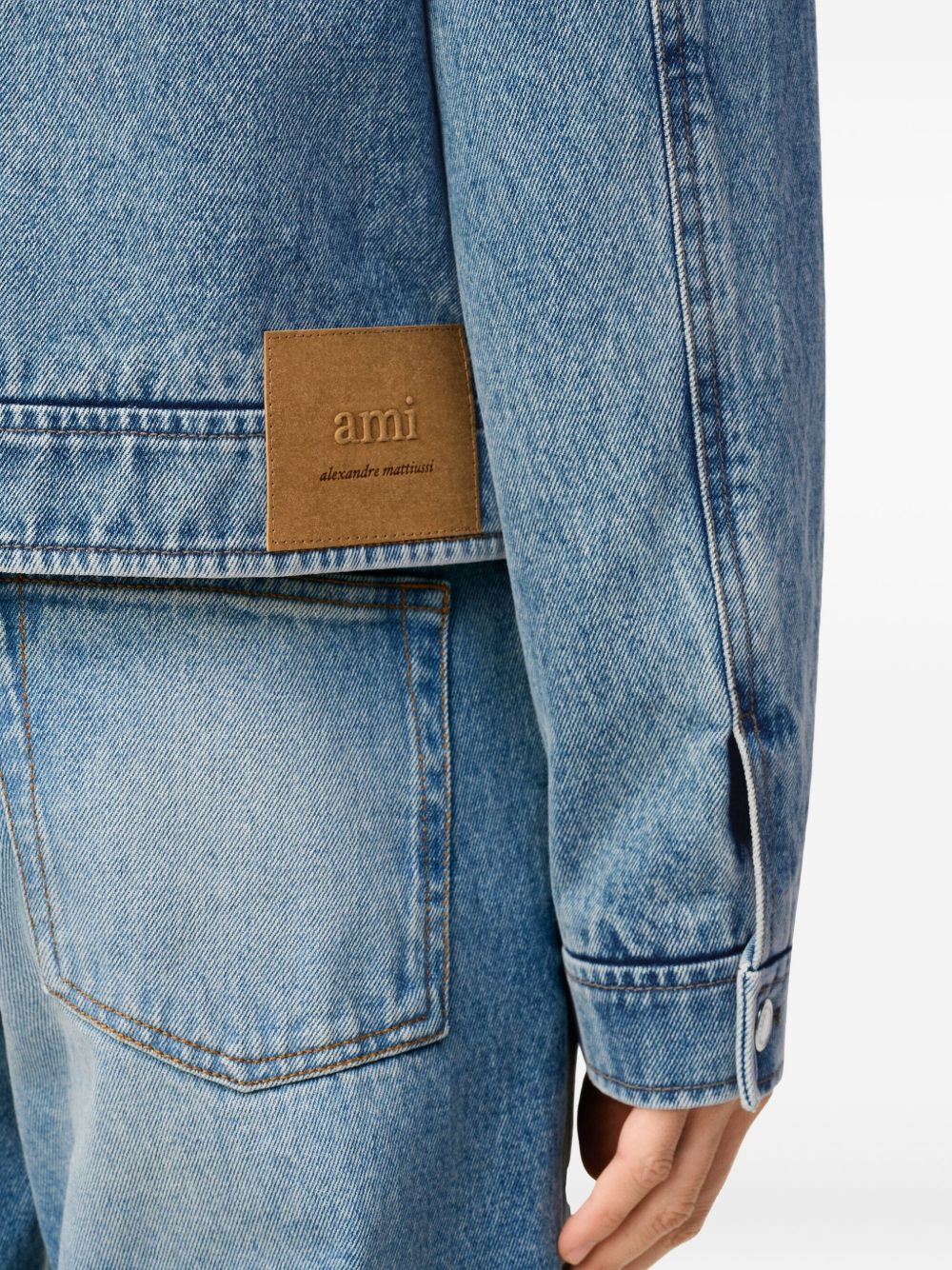 Ami-de-Coeur denim jacket - 6