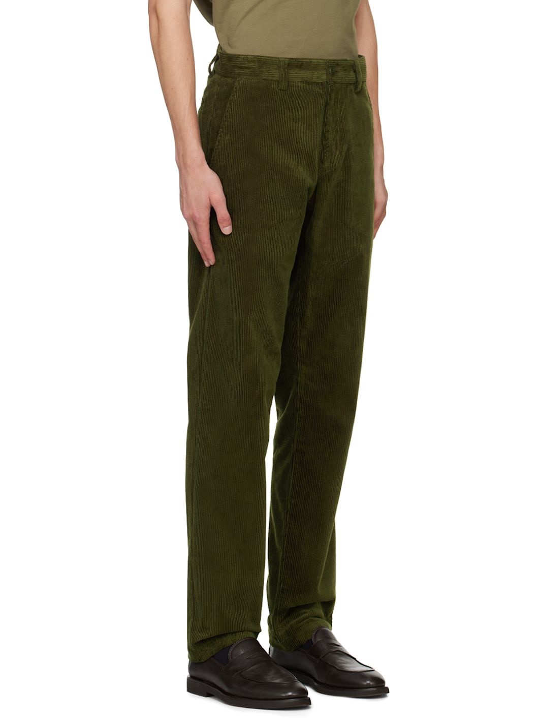Khaki Constantin Trousers - 2