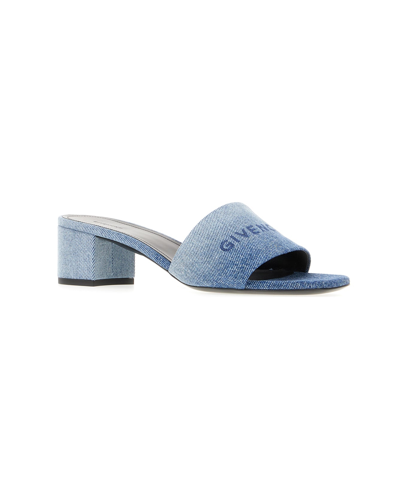 Denim Mules - 2