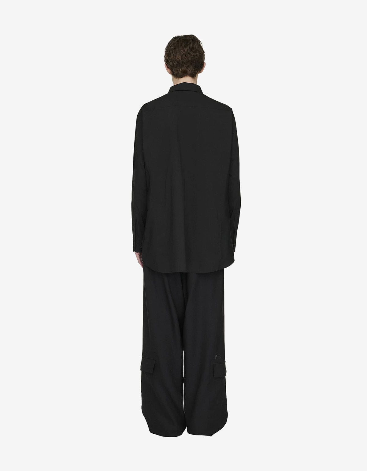 Y-3 Black Sporty Cotton Shirt - 7