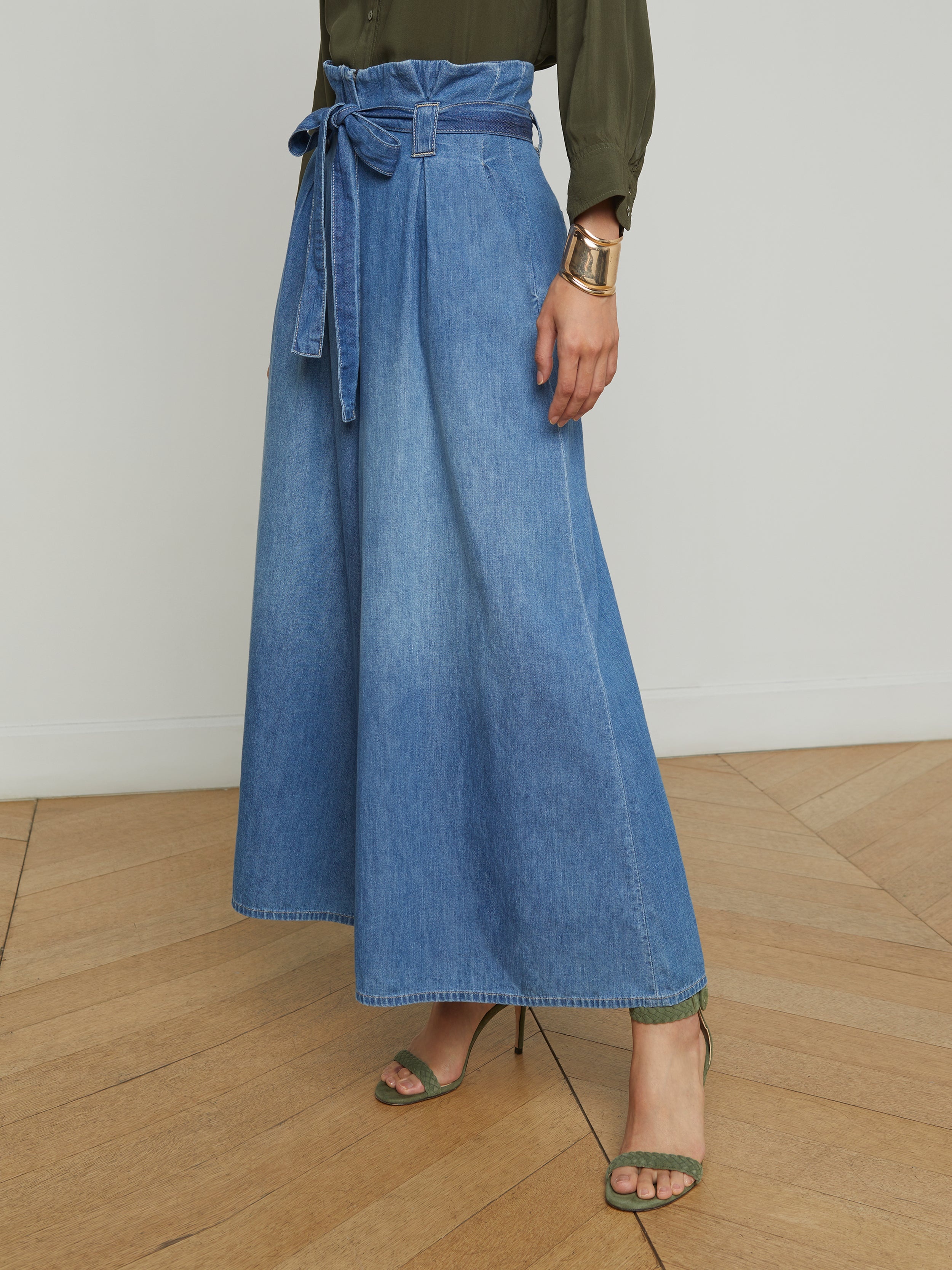 Lowen Cropped Wide-Leg Jean - 4