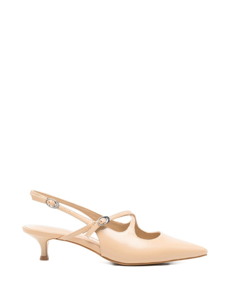 pointed-toe slingback pumps 1