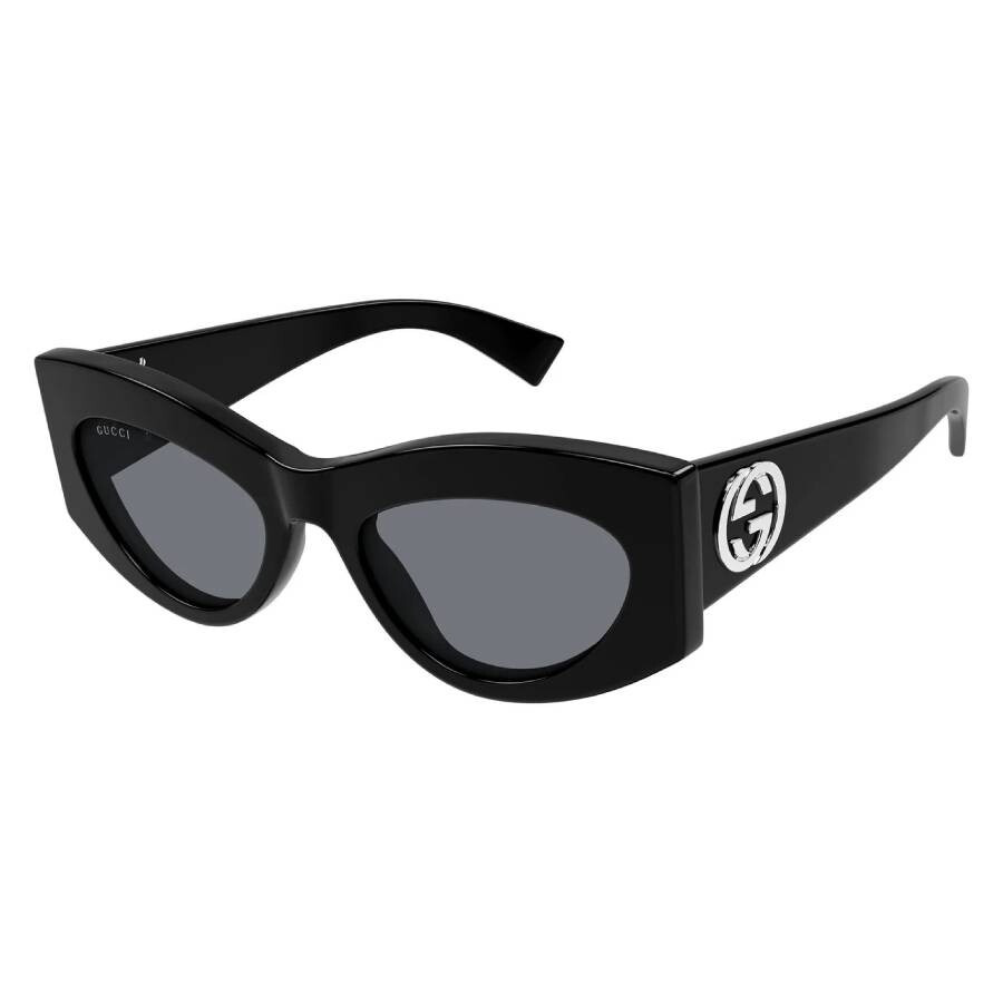 Gucci Grey Cat Eye Ladies Sunglasses GG1843S 001 53 - 2