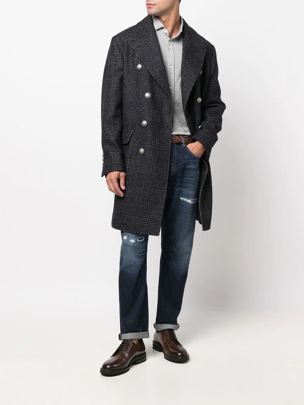 mid-length over coat - 2