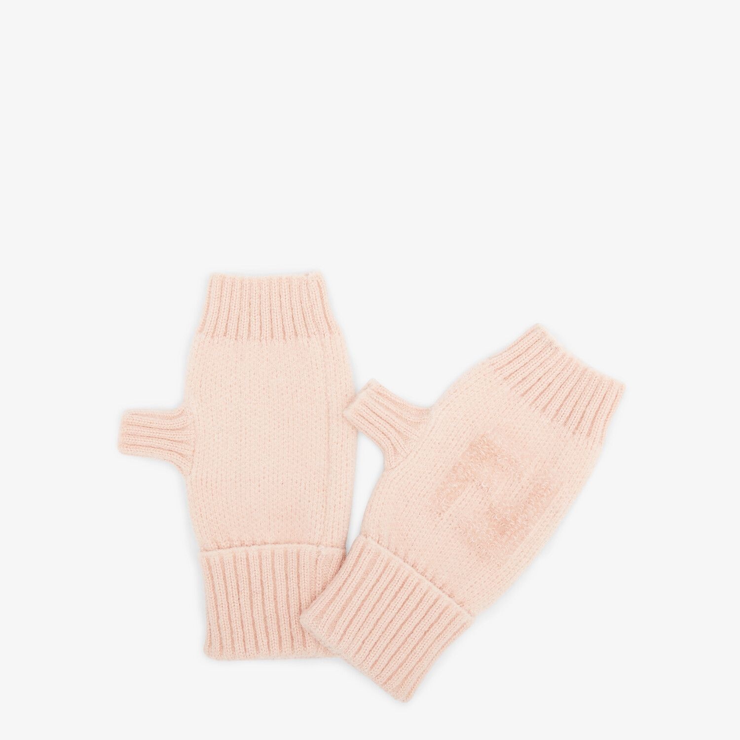 Pink knit cuff - 1
