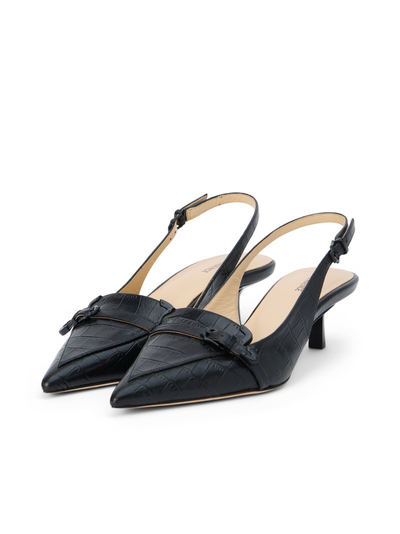 Brigette Leather Slingback 4