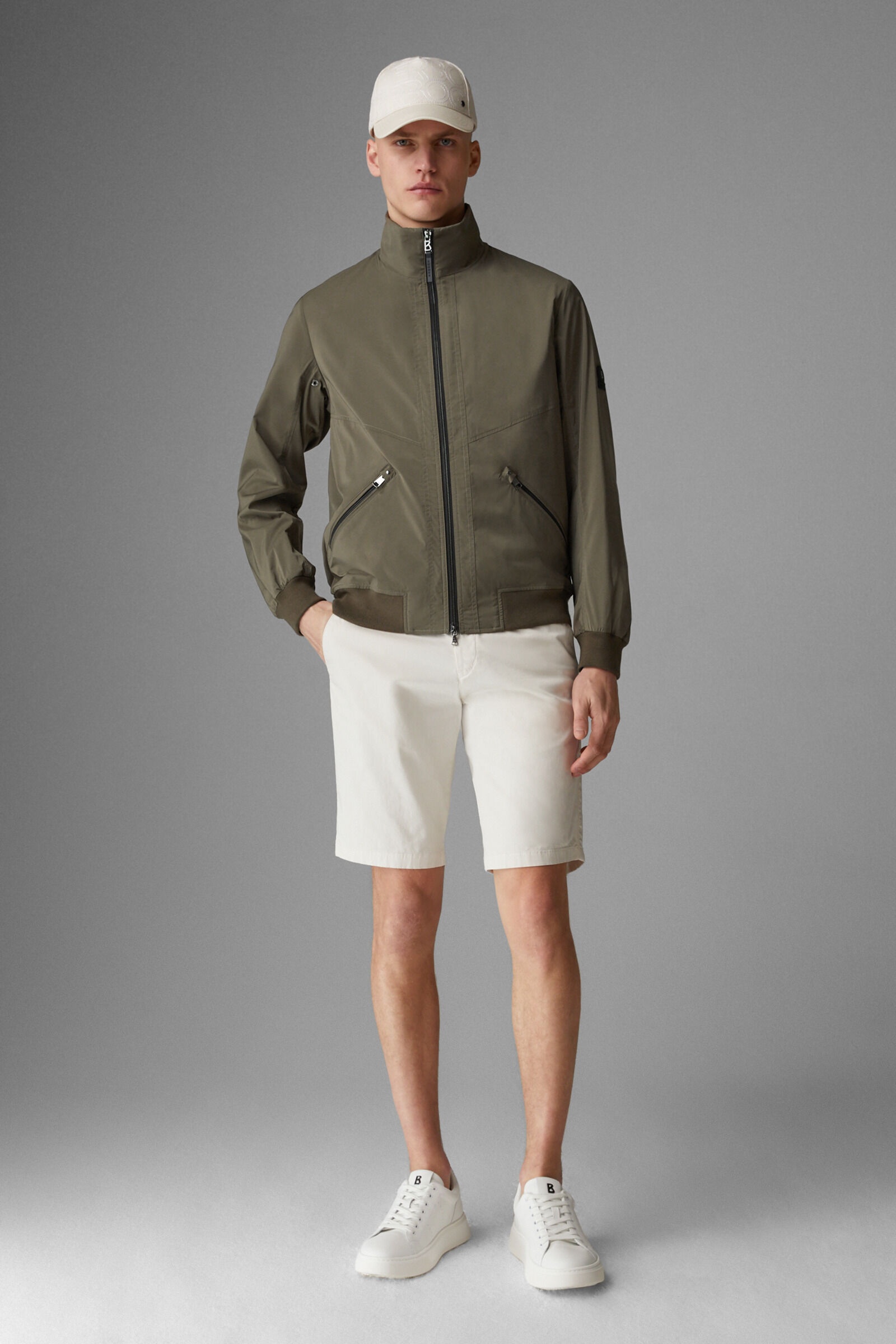 Jonas Blouson in Olive green - 4