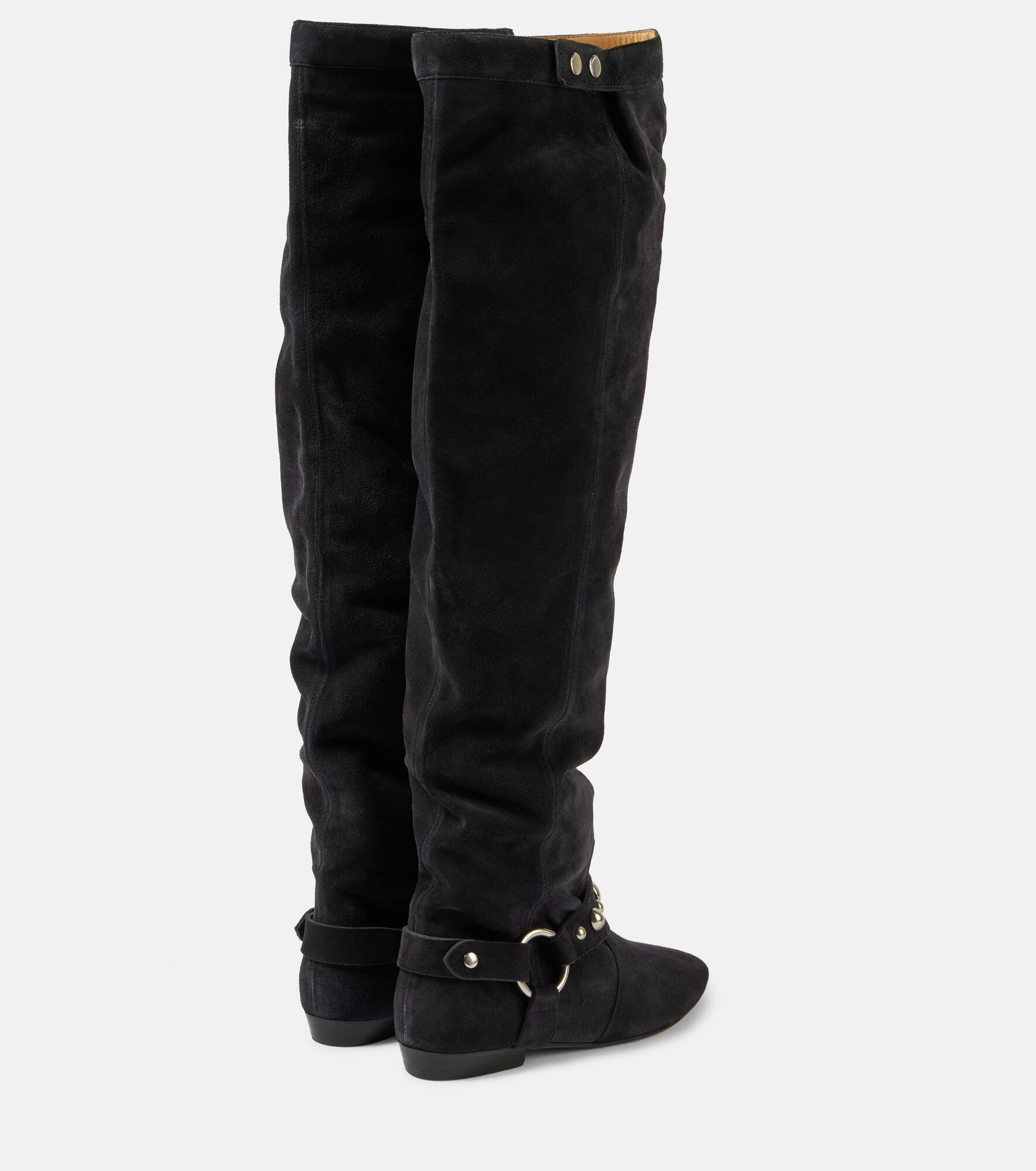 Selize suede knee-high boots - 3