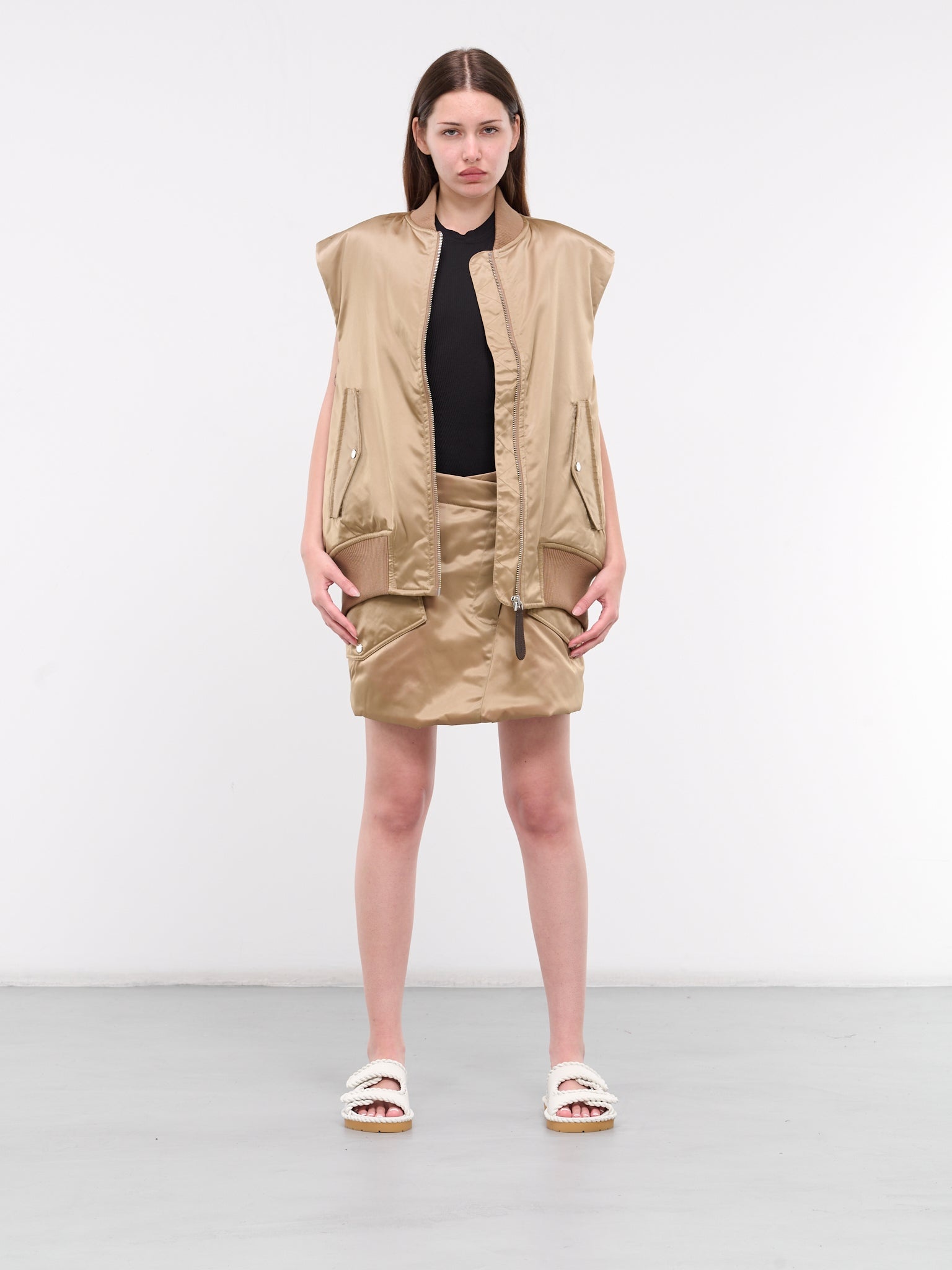Padded Cargo Mini Skirt - 6