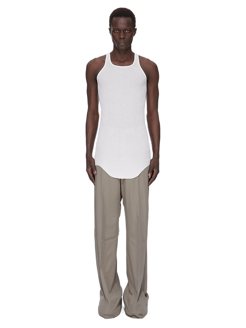 Rick Owens Gray Hollywood Tailored Belas Trousers outlook