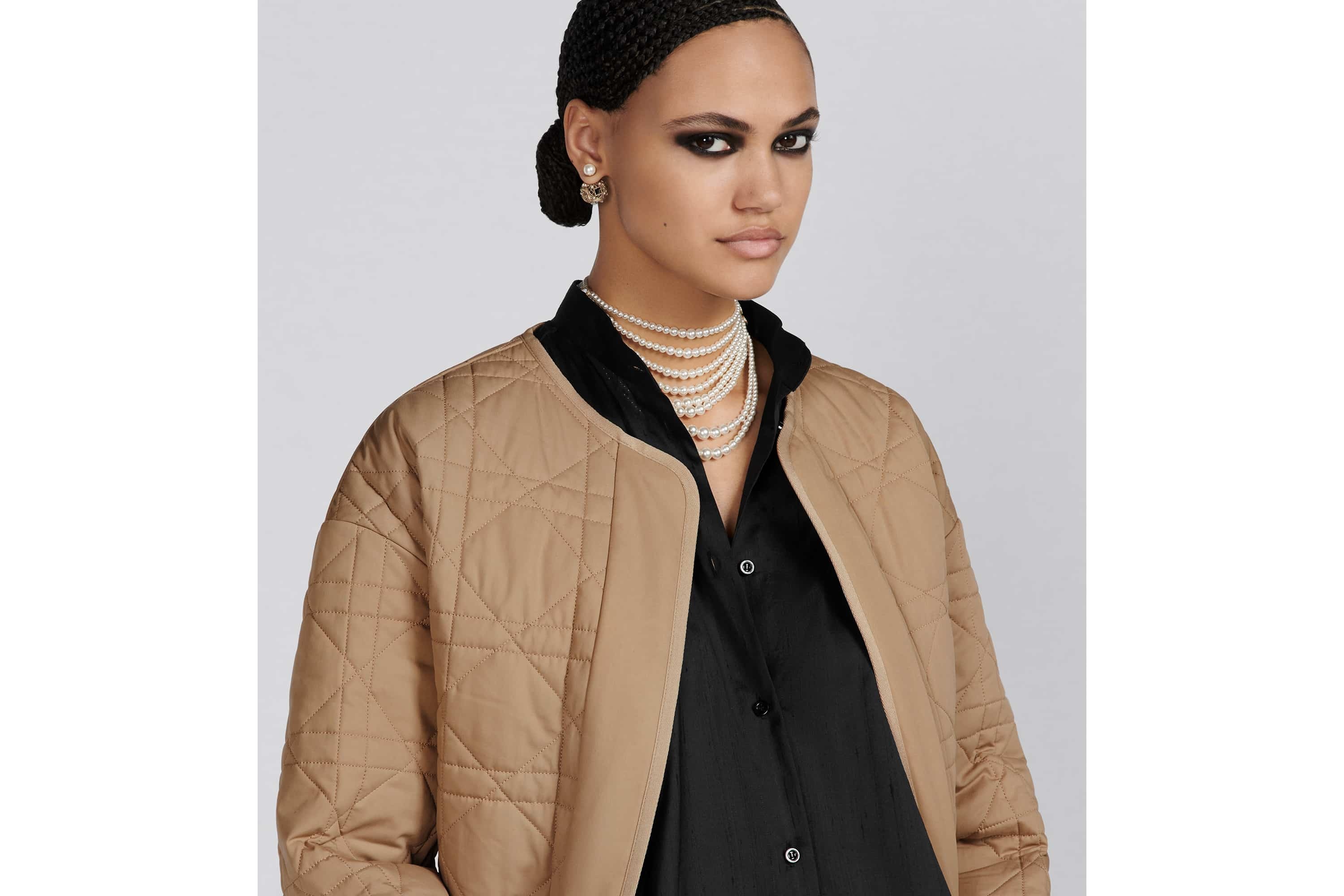 Macrocannage Belted Peacoat - 7