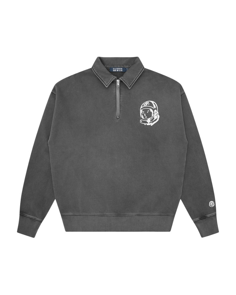 ARCH LOGO WASHED QUARTER ZIP 1