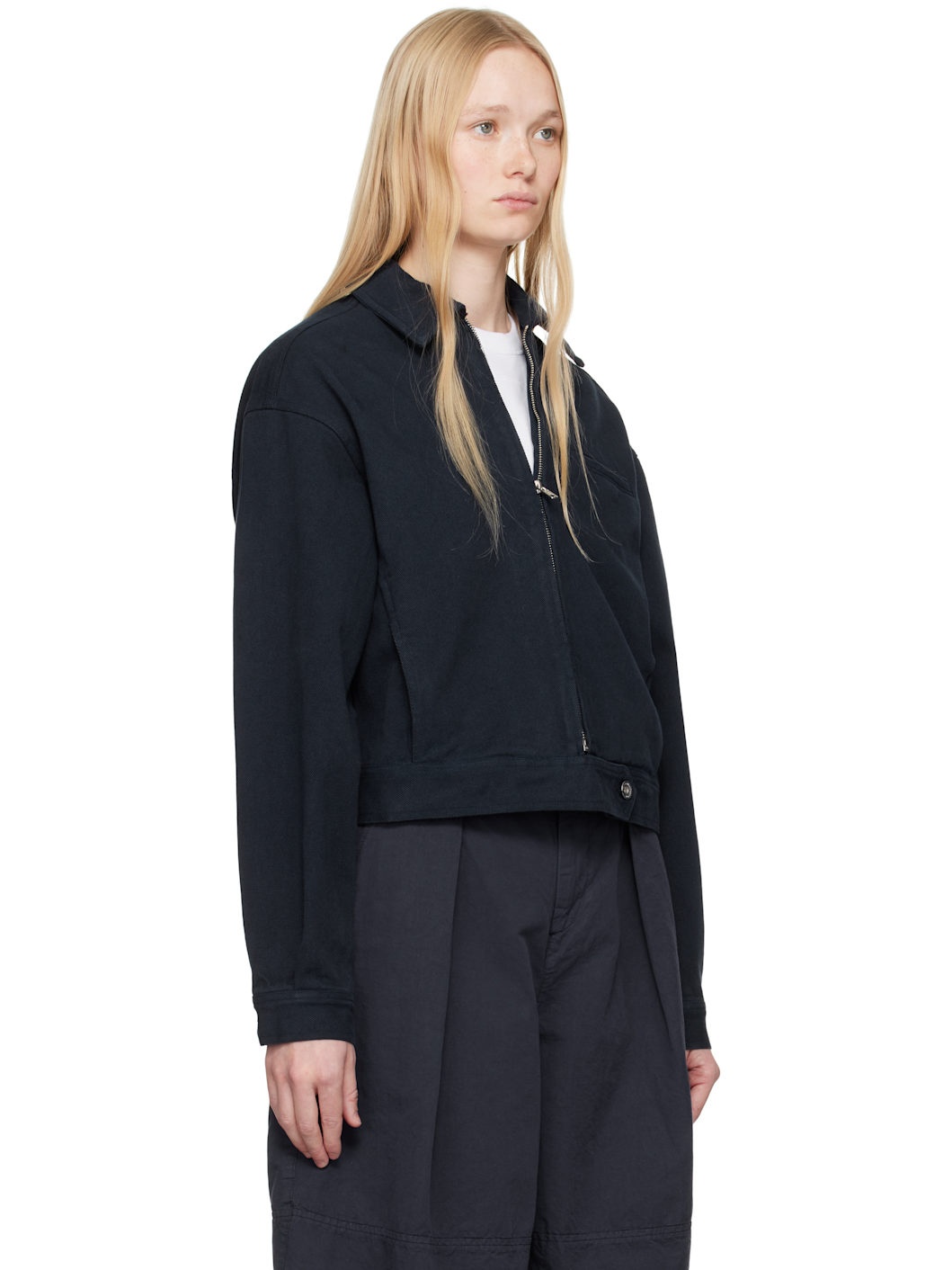Navy Burnside Bomber Jacket - 2