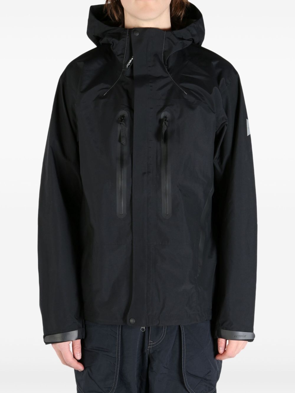 hooded waterproof jacket - 2