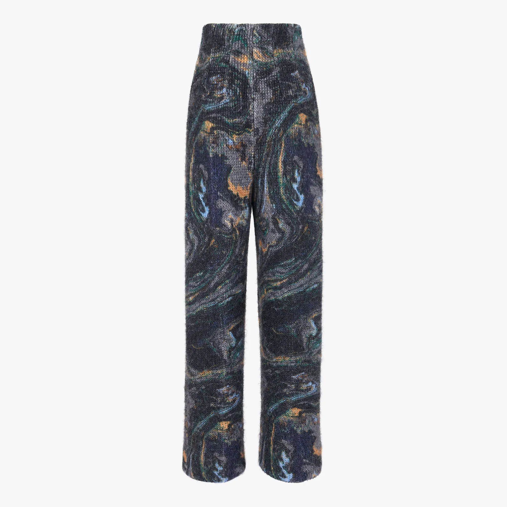 Blue mohair pants - 2