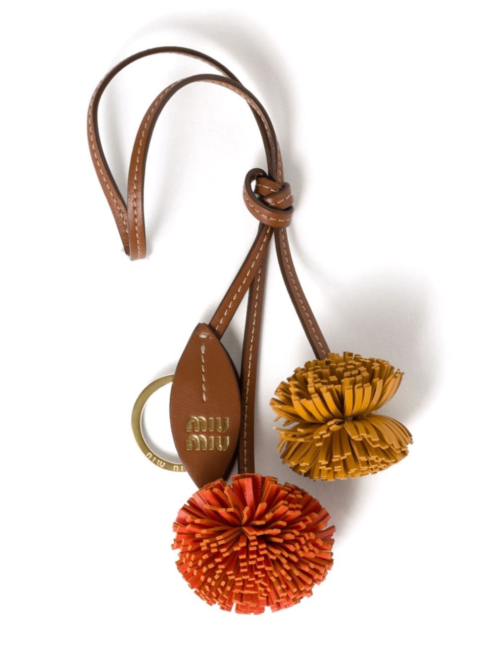 leather keychain - 1