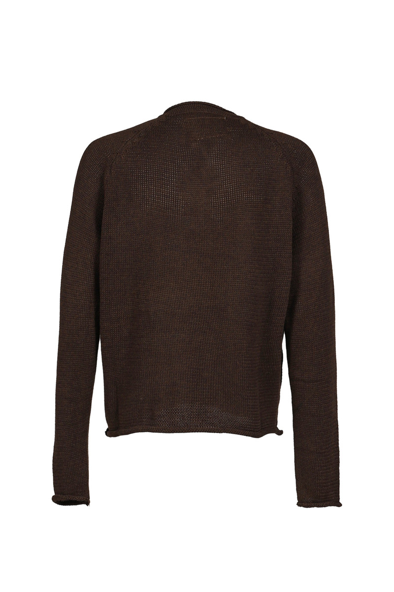 NO/FAITH STUDIOS BUTTON COTTON USED SHIRT BROWN / BRW outlook