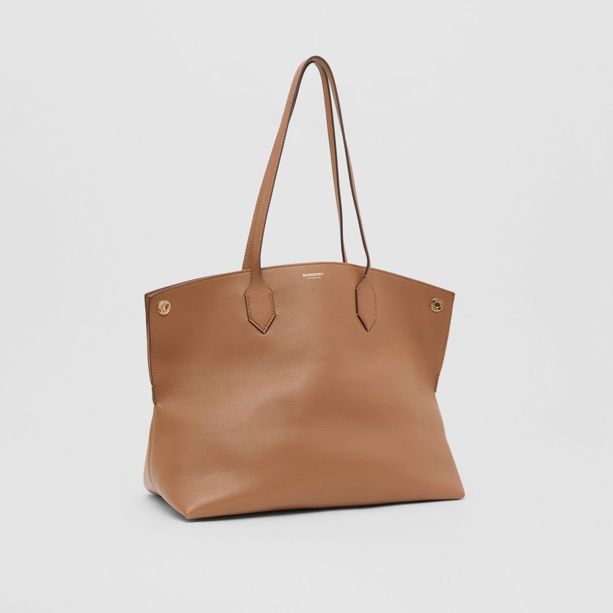 Medium Leather Society Tote - 7