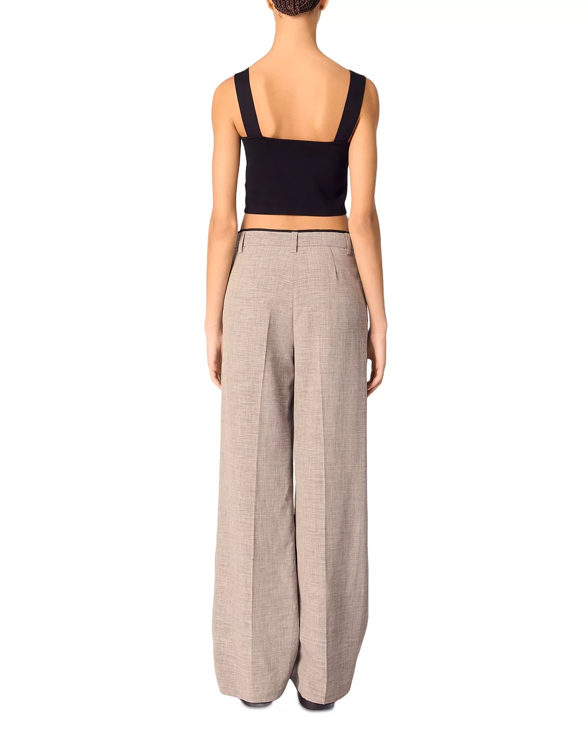 Straight Leg Suit Pants - 7