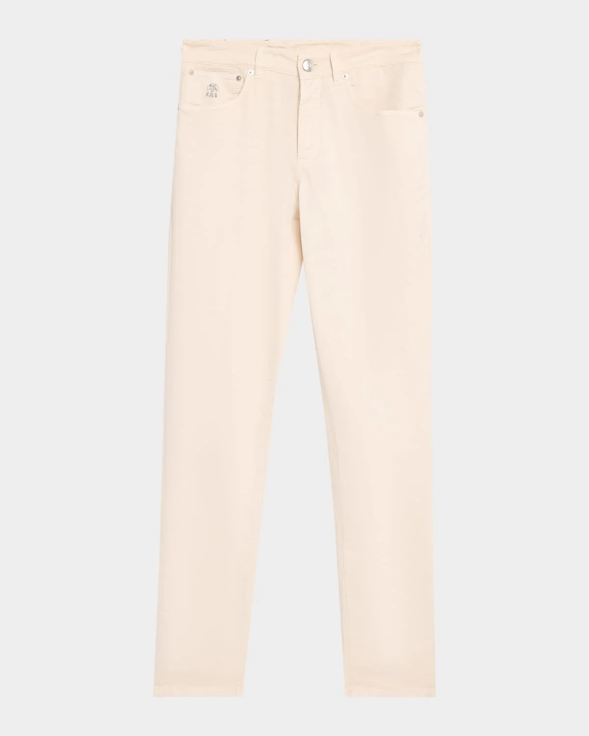 Men's Slim-Fit Stretch Cotton Pants - 1