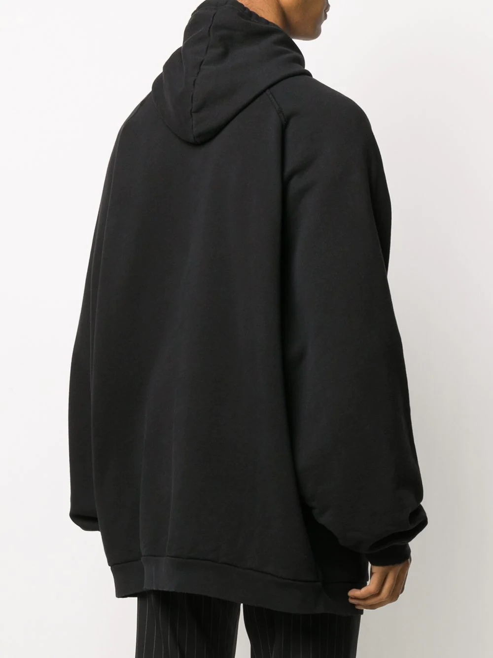 oversized pin-detail hoodie - 4