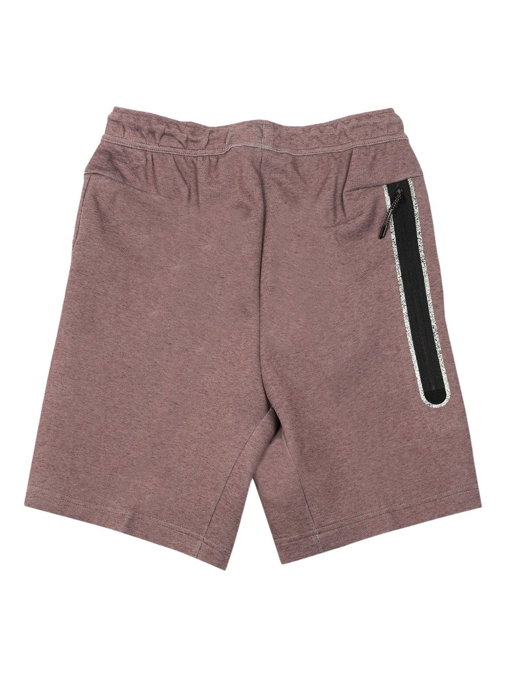 tech fleece "Dark Wine/Black" track shorts - 2