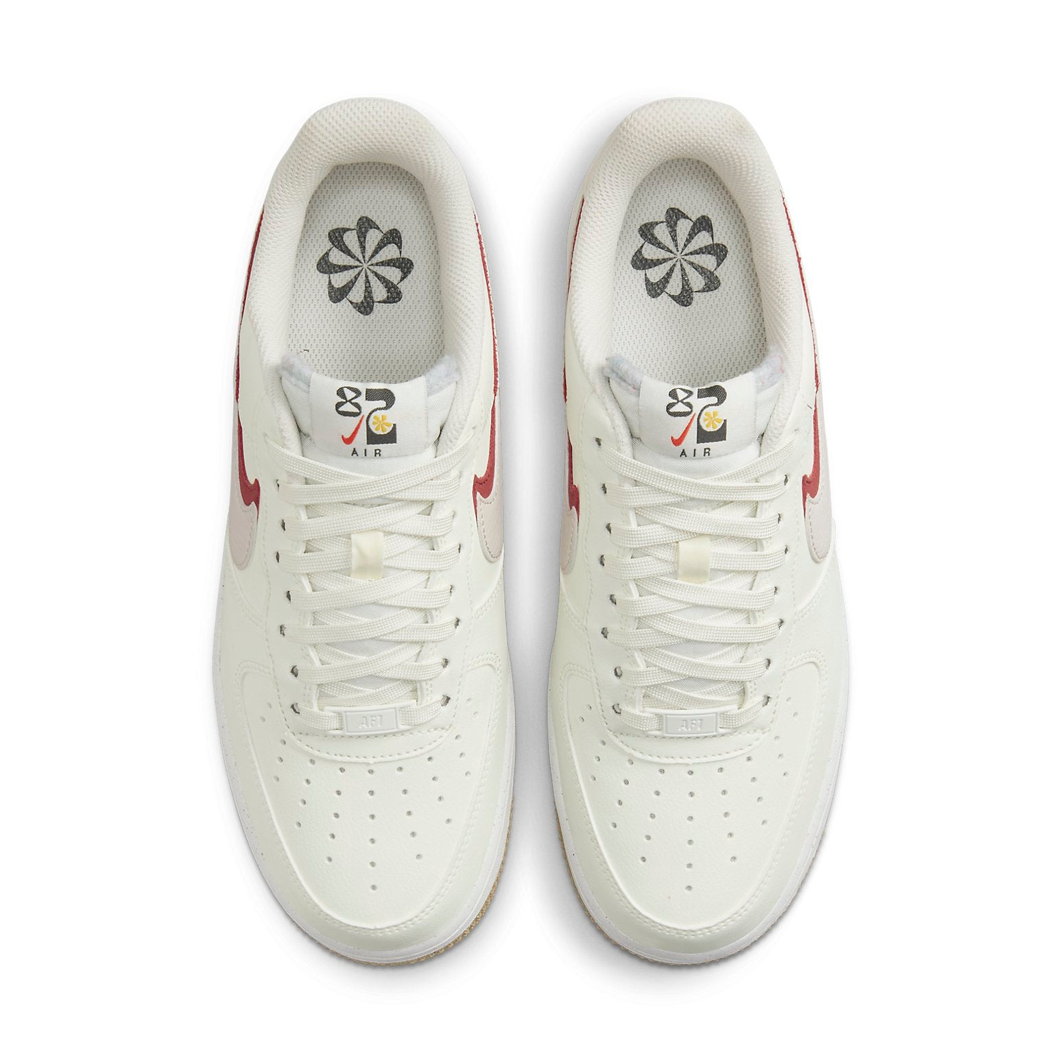 (WMNS) Nike Air Force 1 '07 LX '82 - Sail Cinnabar' DX6065-101 - 4