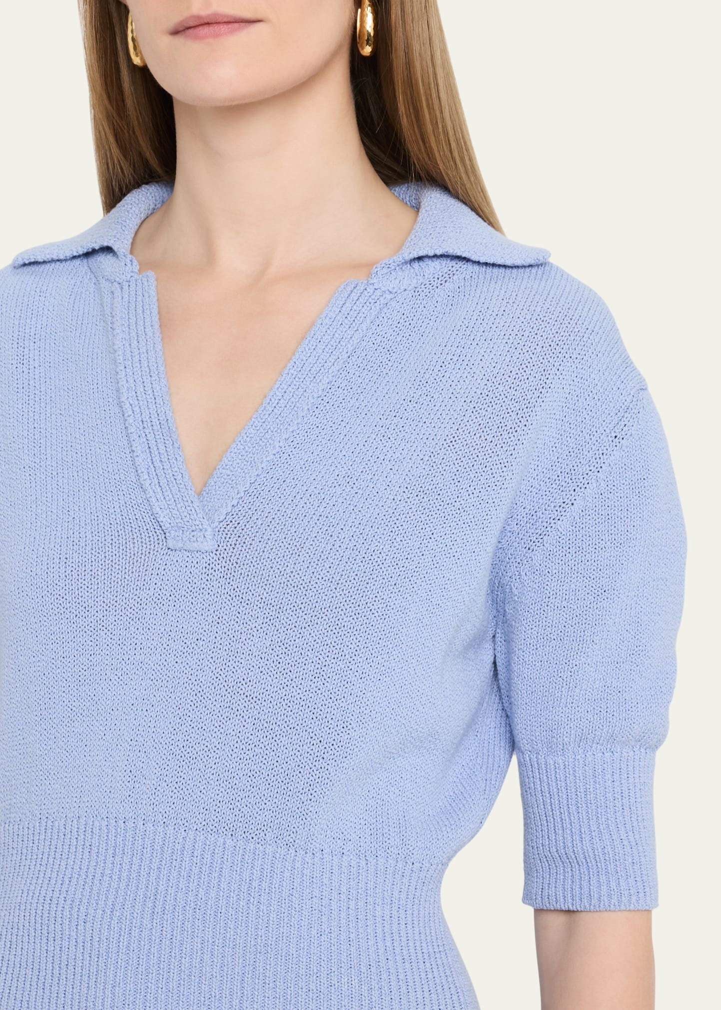 Reeve Polo Knit Top - 5