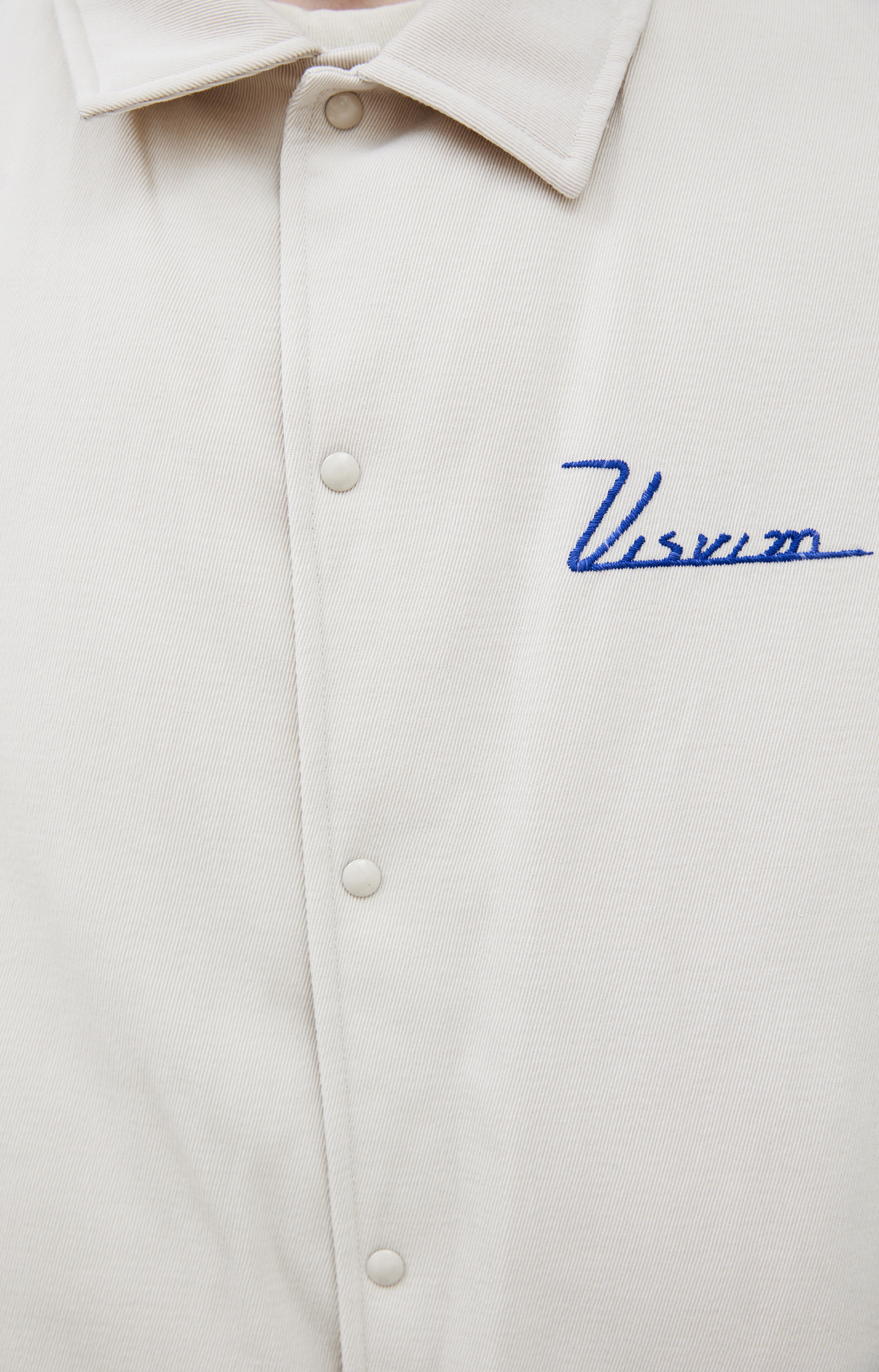 WHITE EMBROIDERED JACKET - 4