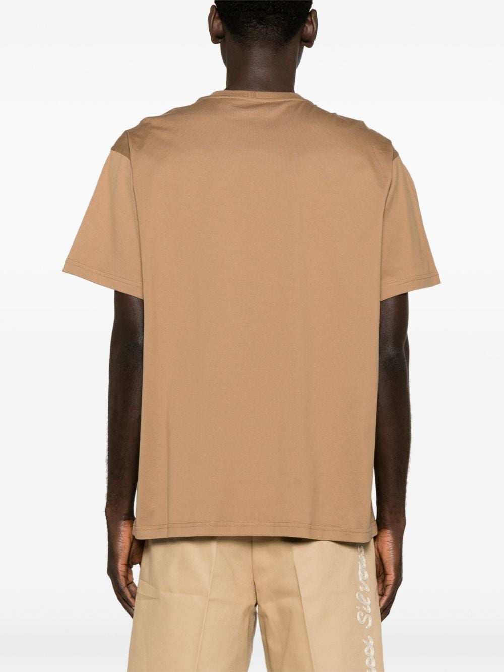 logo-print cotton T-shirt - 4
