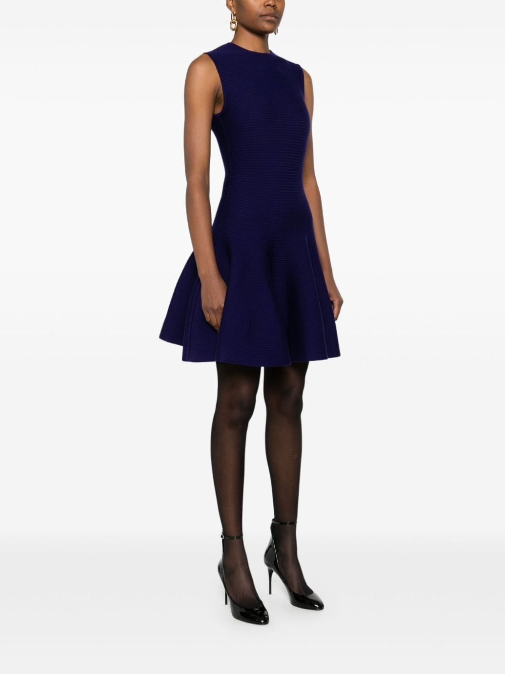 Wool knitted skater dress - 3