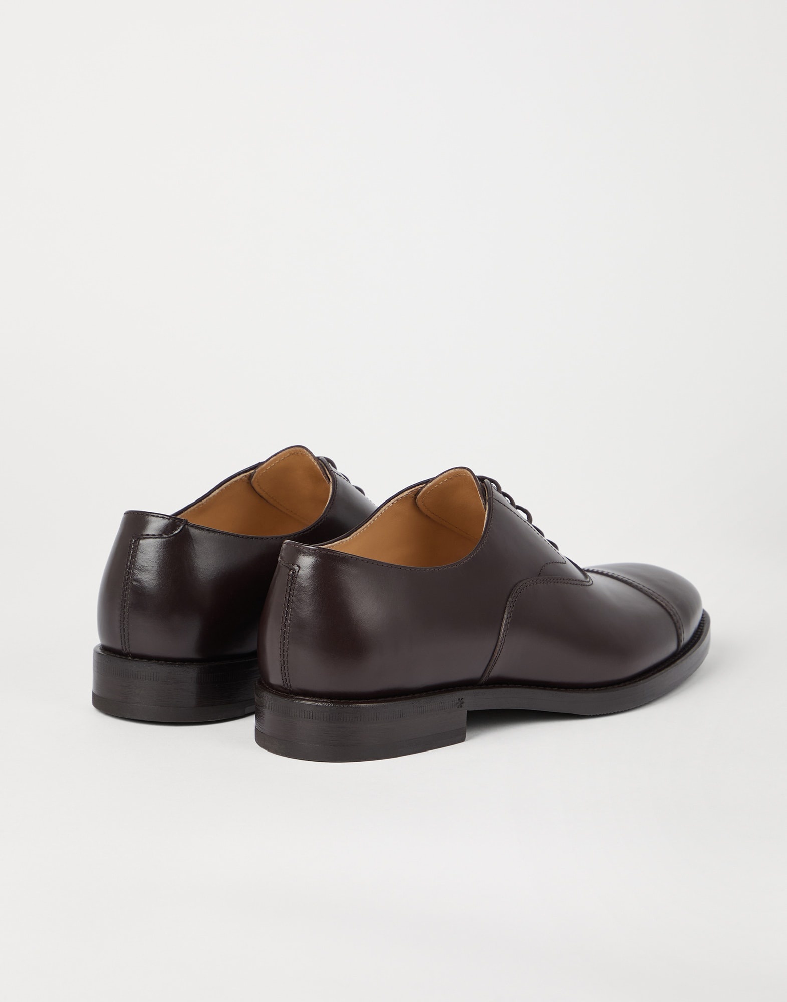 Smart calfskin cap toe Oxfords - 2
