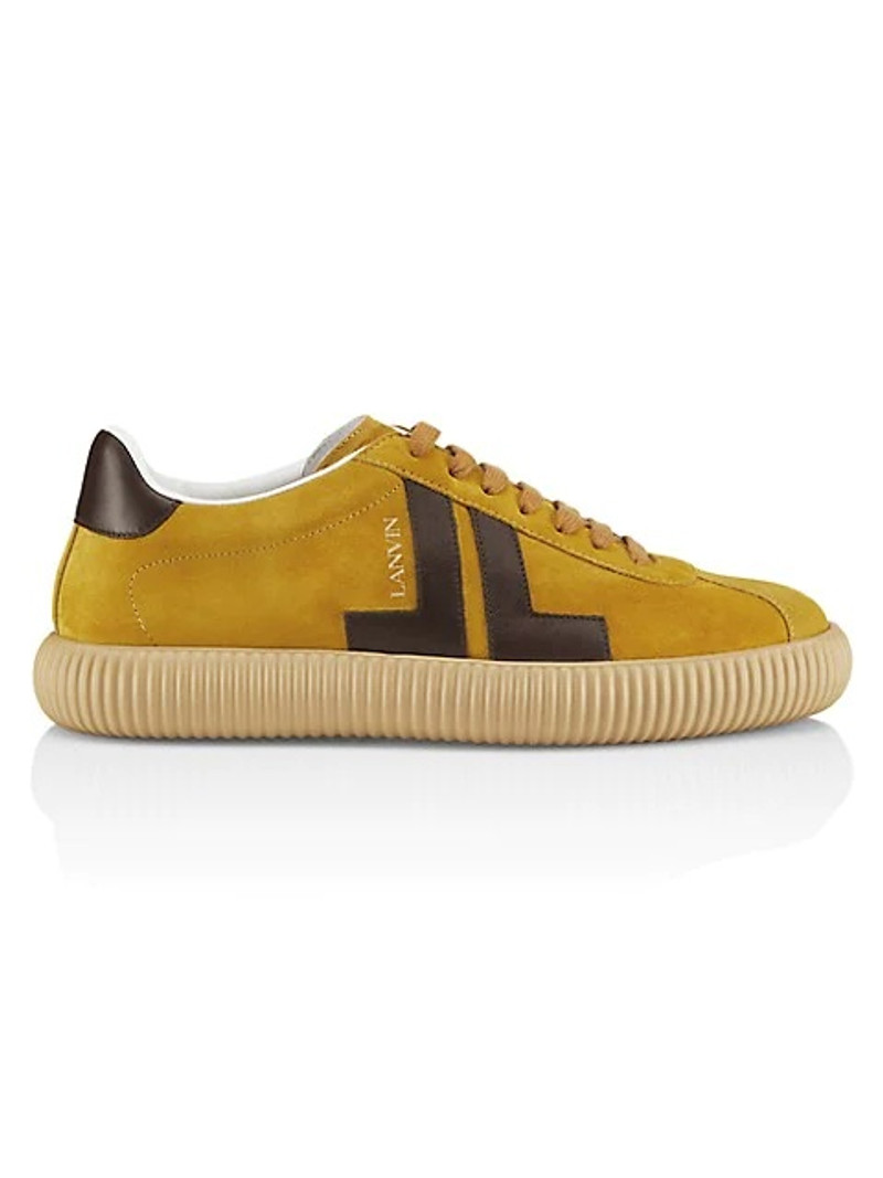 Glen Arpege Low-Top Suede Sneakers - 1